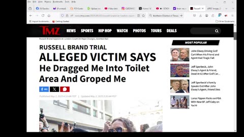 Russell Brand Trial Alleged Victim Says He Dragged Me Into Toilet Area And Groped Me