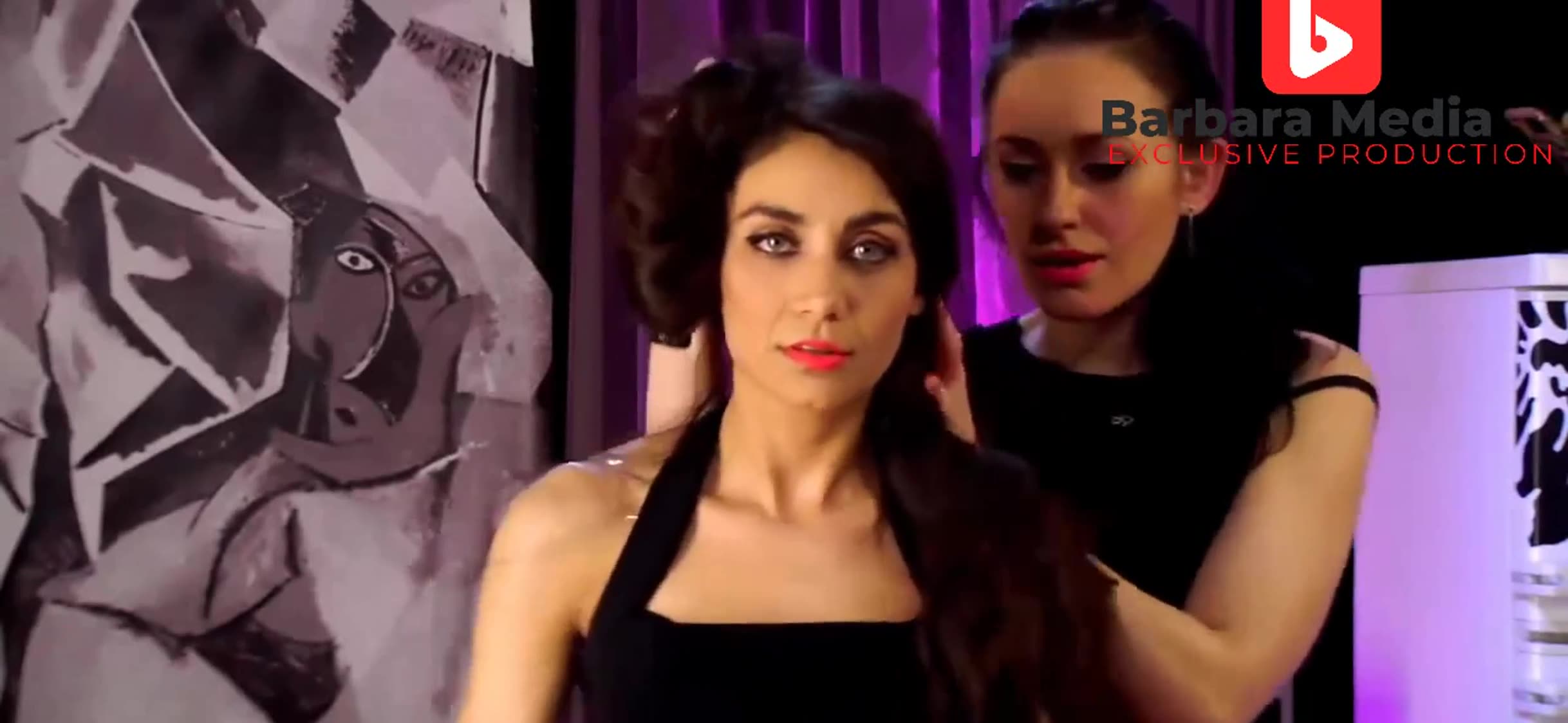 Angelina Eurotic TV magic moments on Barbara Media Exclusive Production 2 yy