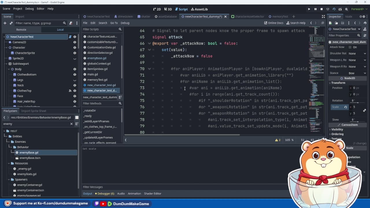 Dev Stream: DumDum Make Game!