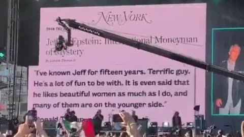 A montage of Donald Trump and Jeffrey Epstein