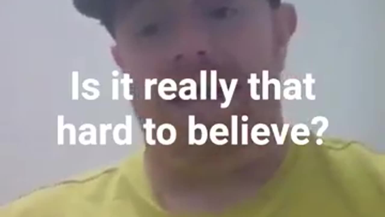 Is it really that hard to believe someone would try something?
