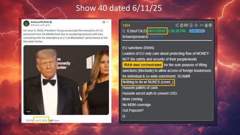 Absolute Storm Ep 44 6/18/25 10pm EST Hunting|Iran Deal|Ties|QProof|QReview