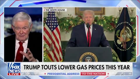 Newt Gingrich on Trump’s address to the nation: "To watch President Trump"