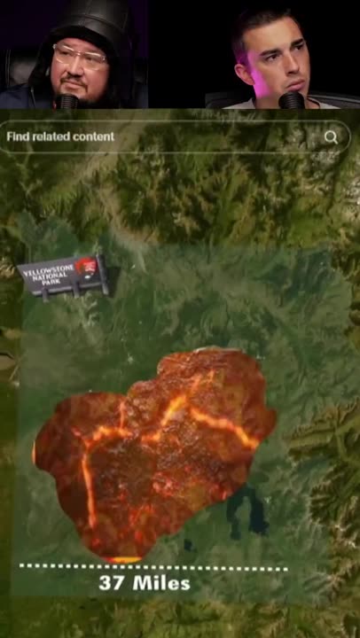 super volcano @ Yellowstone Park