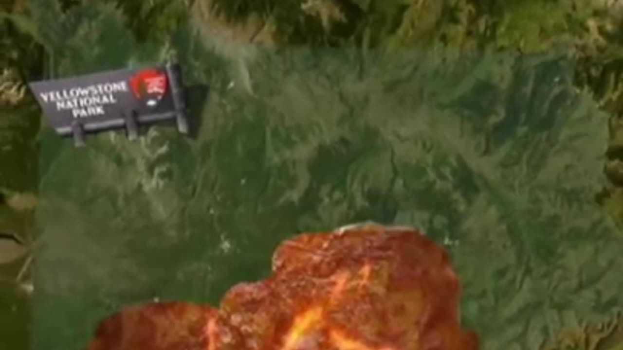 super volcano @ Yellowstone Park