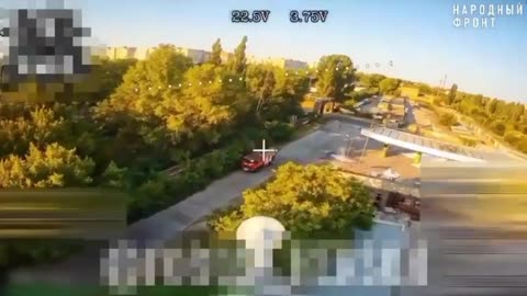 🚁🔥 Ukraine Russia War | Ukrainian Rescue Vehicle Hit by Drone Strike POV | RCF