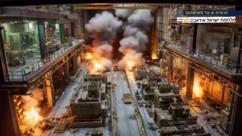 🇮🇱🇺🇸🇮🇷 Simulation of a US attack on Iran's nuclear facilities by i24NEWS
