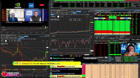 LIVE Day Trading the Stock Market