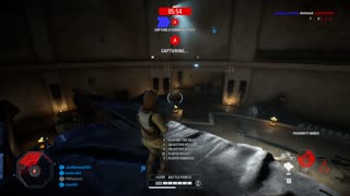 SWBF2 2017: Co-Op Mission Tatooine: Mos Eisley - Galactic Empire (Attacking) Gameplay