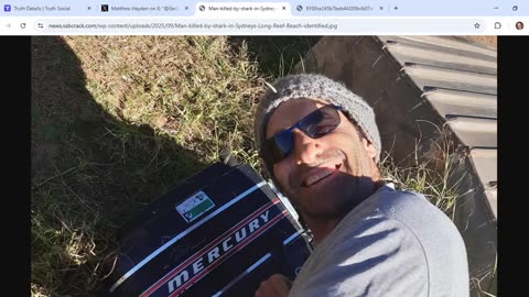 Shark kills a Mercury in Australia days before Trump posts truth about mercury in vaccines