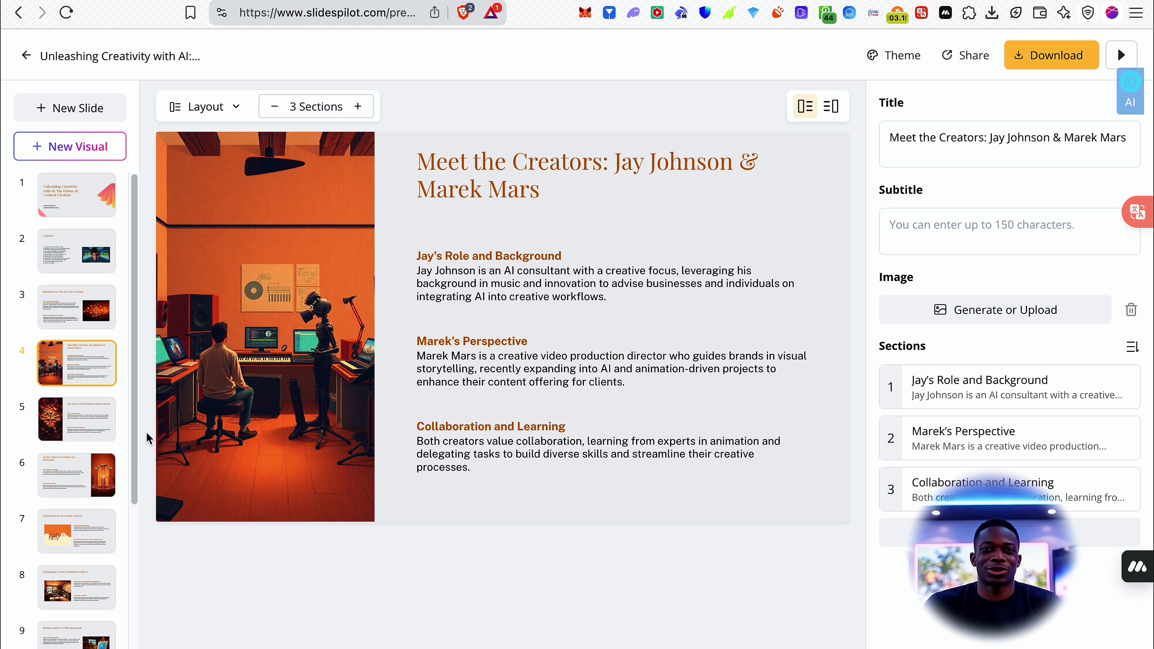 This amazing tool makes presentations from videos 📹