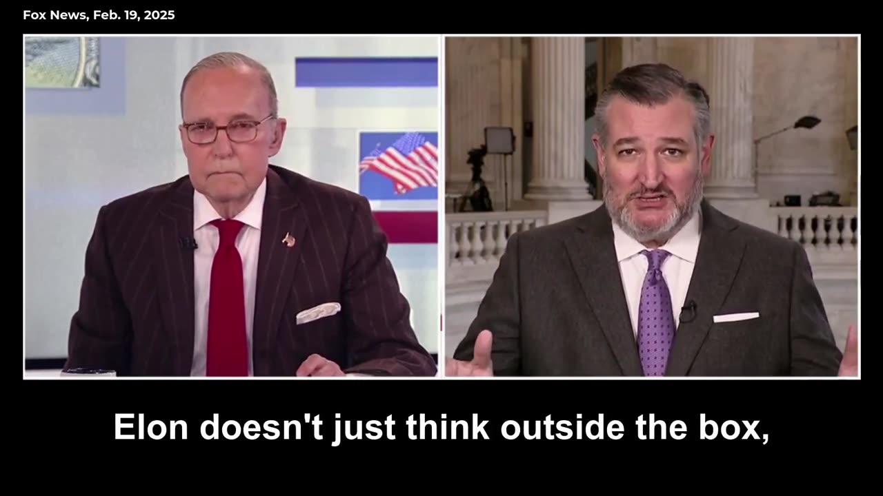 Ted Cruz: Elon Musk Doesn’t Just Think Outside the Box—He Doesn’t Know There Is a Box