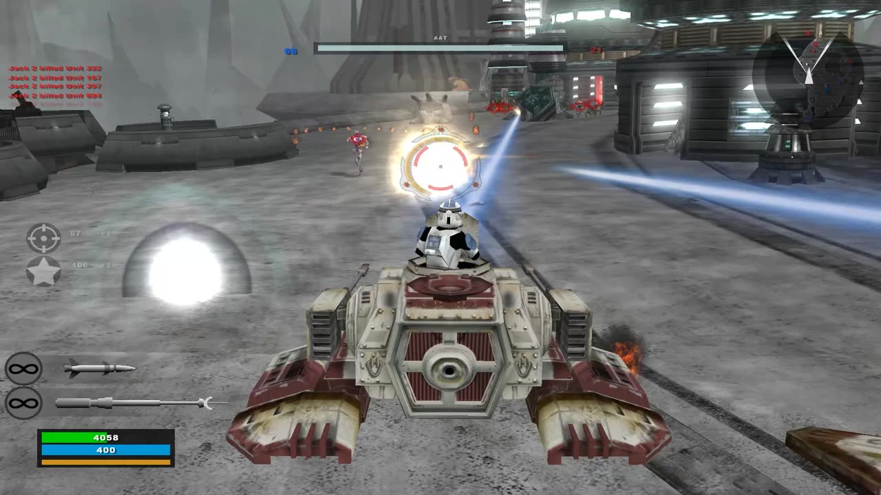 Star Wars Battlefront II 2005: Instant Action Conquest Mygeeto Republic Gameplay