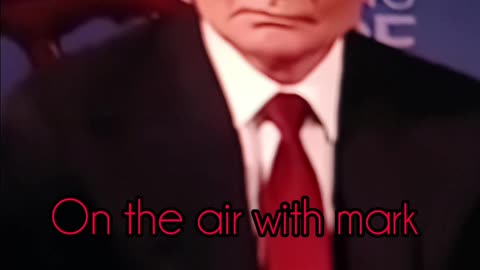 Putin breaks character