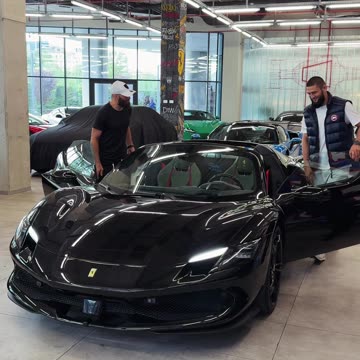 Khamzat Chimaev Gifted Ferrari 296 GTB Worth $340K in Georgia