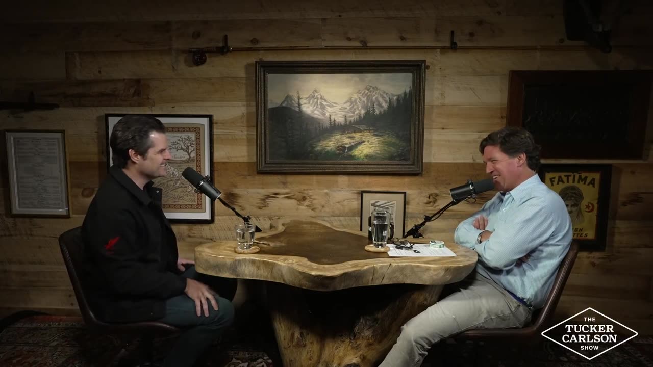 Tucker with Matt Gaetz. One great interview!!