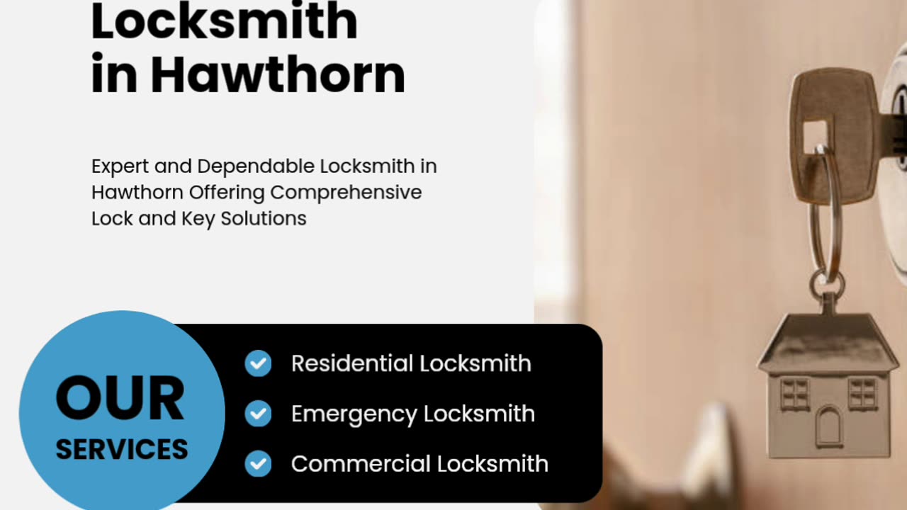 Expert and Dependable Locksmith in Hawthorn Offering Comprehensive Lock and Key Solutions