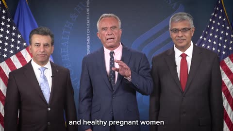 RFK JR: Today, the COVID vaccine for healthy children and healthy pregnant women has been removed from CDC recommended immunization schedule.