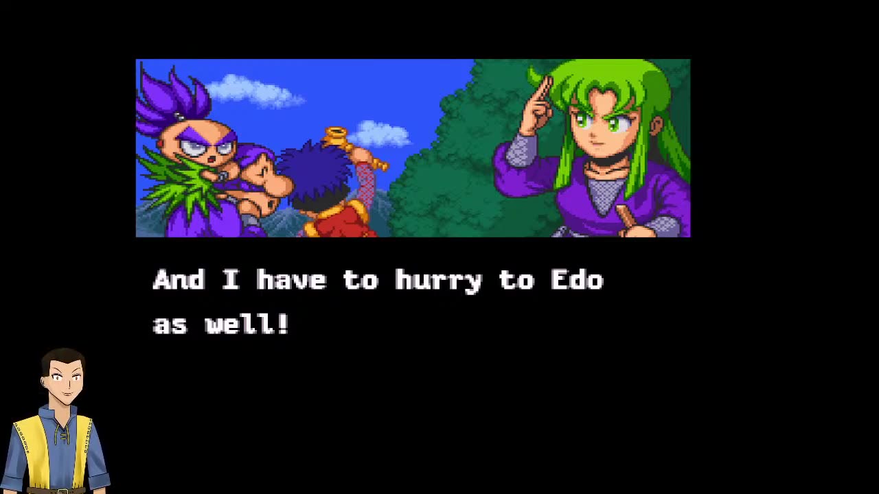Ganbare Goemon 2 SFC (RetroArch) eng. patch day 1