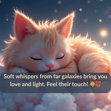 Cute Cosmic Friends #59 – Galactic Whispers of Love 💫💛