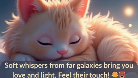 Cute Cosmic Friends #59 – Galactic Whispers of Love 💫💛