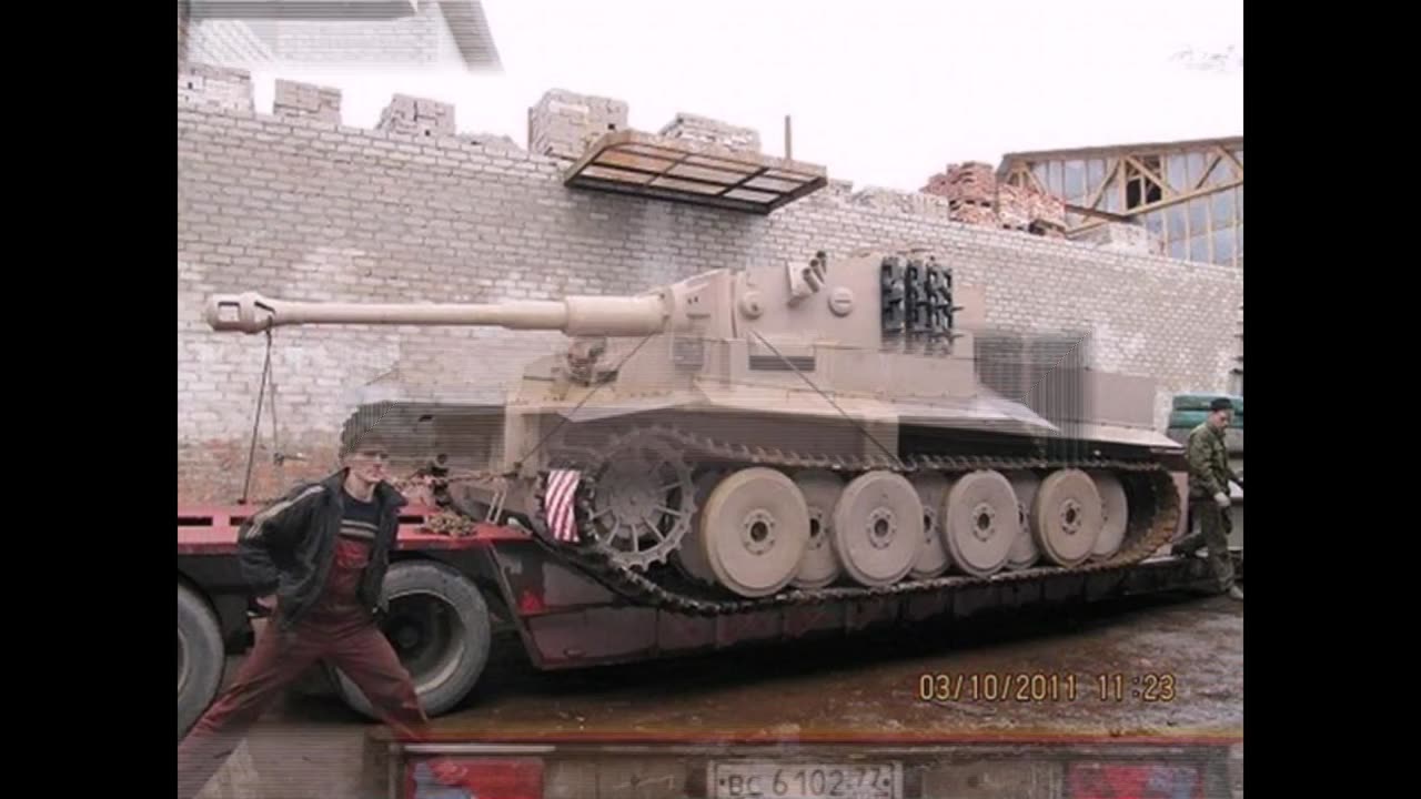 Tiger 1 Tank Replica built by Russian company (Scratch built)m using original blueprints