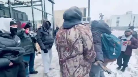 Liberal terrorists are now roaming around Minnesota beating up