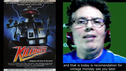 Vintage Monday Killbots or Choppingmall (1986) ORIGINAL TRAILER-REACTION/REACCION