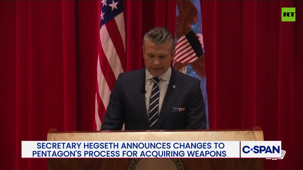 War Sec Hegseth says weapons acquisition process to be ‘streamlined’