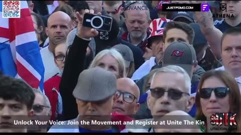 Unite The Kingdom Rally In London Organized By Tommy Robindon