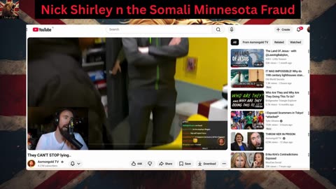 Nick Shirley n the Somali Minosotta Fraud Fiasco