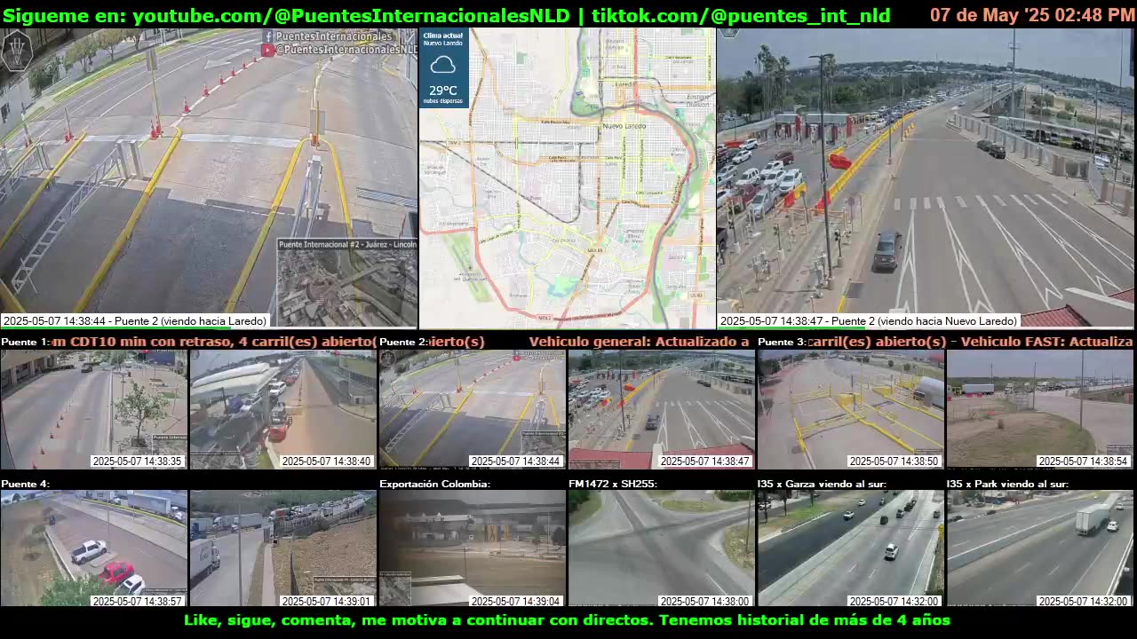 Puentes Internacionales NLD (Youtube / TikTok)