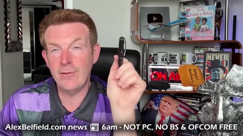 Not pc news Alex Belfield