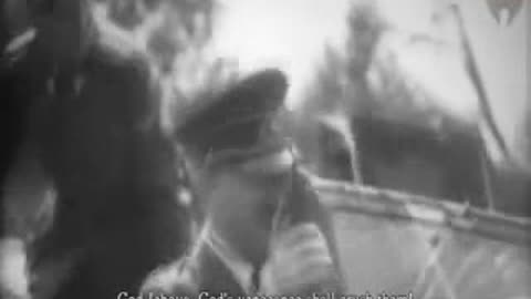 Hitler threatens international finance Jewry / Hitler wygraża międzynarodowej żydowskiej finansjerze GE/EN/PL