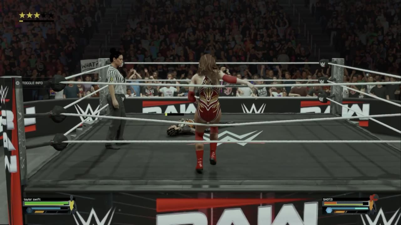 wwe 51 Taylor Swift VS Shotzi
