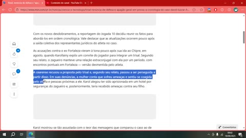Trisal, renúncia de defesa e “apagão geral” em provas_ a cronologia do caso David Luiz