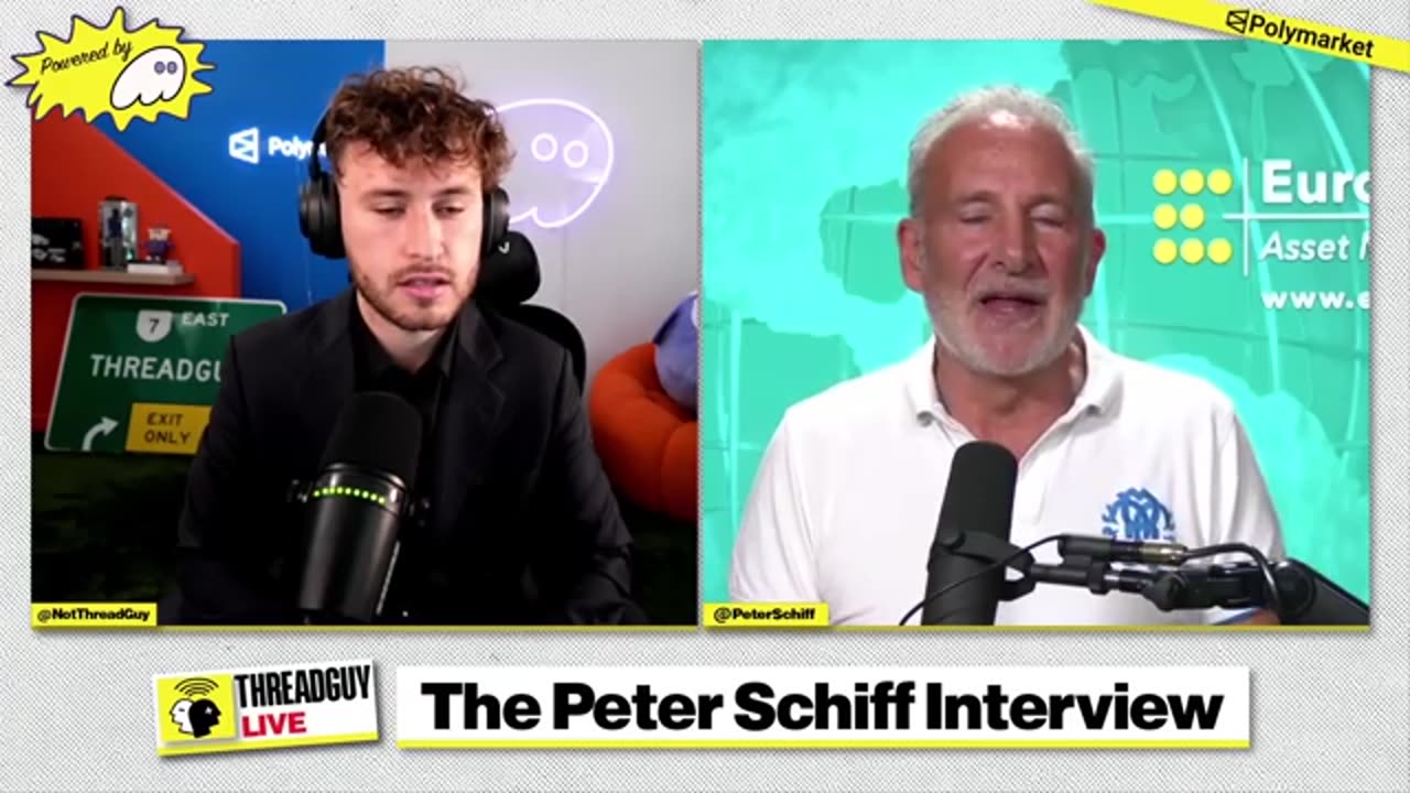 Market Crash Coming? Schiff vs Bitcoin