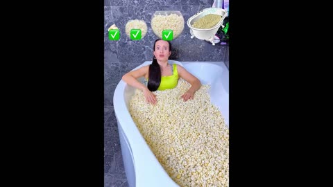From Small To Really Giant Pop Corn #katebrush #funny #shorts