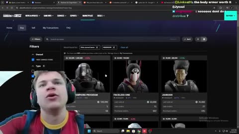 I Spent $10,000 On The RAREST Skins in Rainbow Six Siege