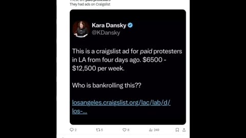 Paid Protesters No Kings Protest