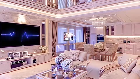 Luxury Mansion Tour ✨ | Dream Living Room Goals 😍