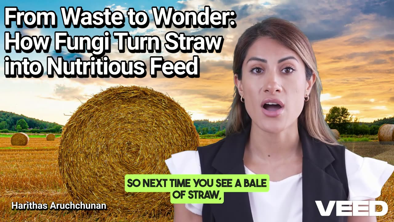 Transforming Straw:Fungi Feed Revolution