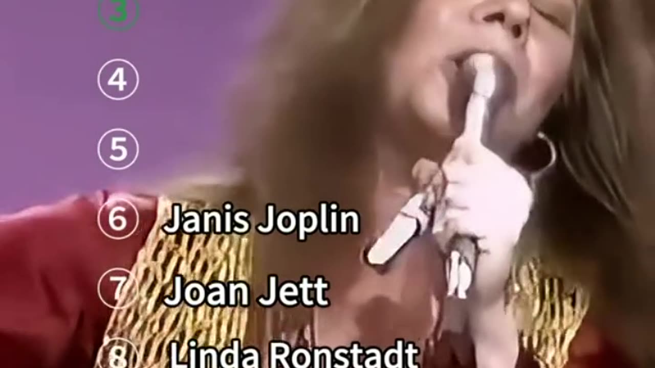 the 10 best female rock singers of all time