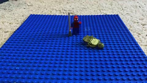 Spider-Man Kick! #stopmotionanimation #animation #llamaking #lego