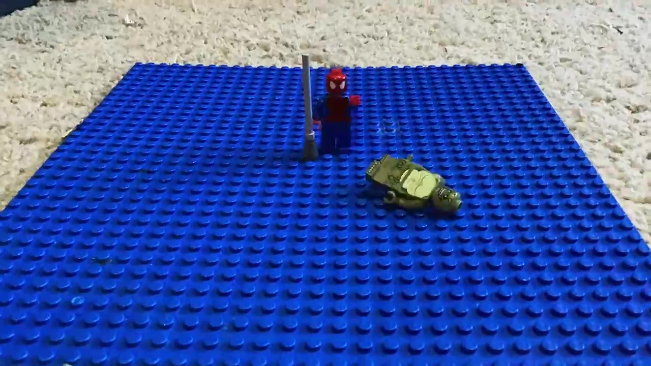 Spider-Man Kick! #stopmotionanimation #animation #llamaking #lego