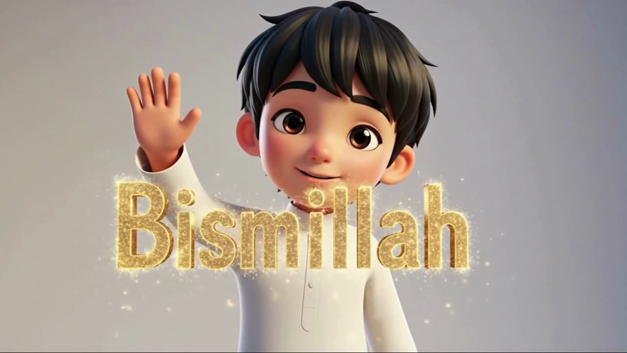 Bismillah Song for Kids | Learn to Say Bismillah with Ahmed & Maryam | Islamic Nasheed for Children