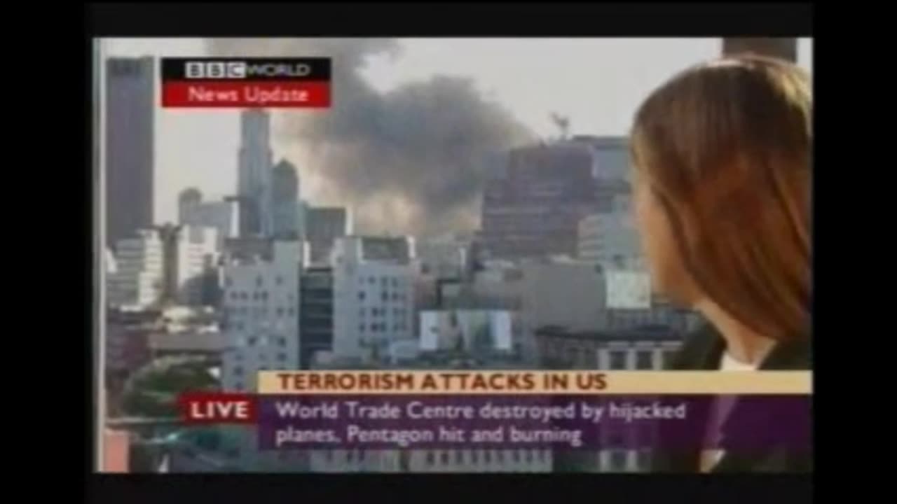 9/11 MISTAKES - PINOCCHIO'S NOSE - CGI PLANES AND SCRIPTED BBC NEWS FEED