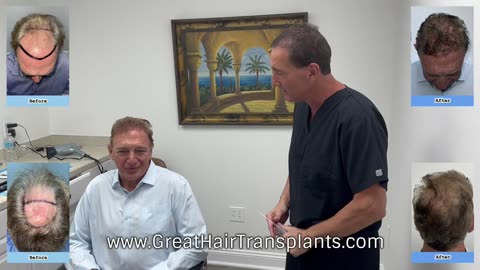 Dr. Brett Bolton Performs MaxHarvest™ Plus Procedure on Patient Jeff