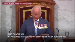 King Charles III says Canada is facing 'unprecedented' challenges