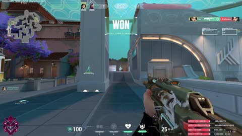 When the enemies are not paying attention ... round won :D
